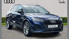 Blue Used 2022 Audi Q3 Black Edition SUV | £31,400 (Fair price)