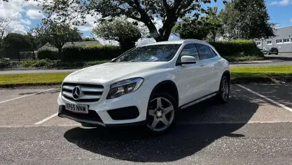 Used Mercedes GLA200 AMG line 136 HP (100 kW) 2015 White SUV