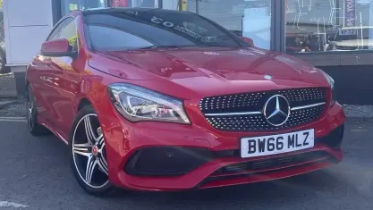 Used Mercedes CLA250 AMG 218 HP (160 kW) 2016 Red Coupe