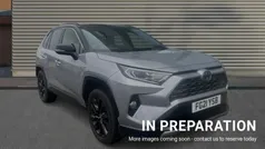 Silver Used 2021 Toyota RAV4 Hybrid SUV | £26,699 (Fair price)