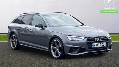 Used Audi A4 Black Edition 190 HP (139 kW) 2019 Grey Estate