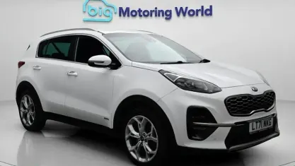 Used Kia Sportage GT-Line 177 HP (130 kW) 2021 White SUV