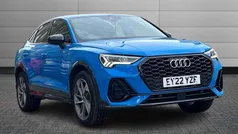 Turbo blue Used 2022 Audi Q3 Black Edition SUV | £30,200 (Fair price)