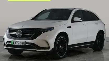 Used Mercedes EQC400 AMG Line Premium Plus 300 kW (408 HP) 2023 White SUV