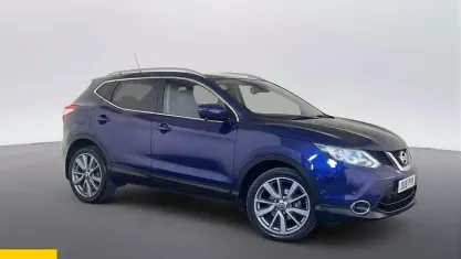Gebraucht Nissan Qashqai Tekna 116 PS (85 kW) 2016 Blau SUV