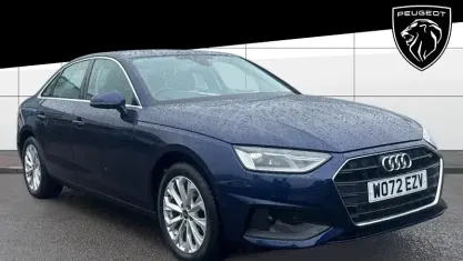 Used Audi A4 Comfort 150 HP (110 kW) 2023 Blue Sedan