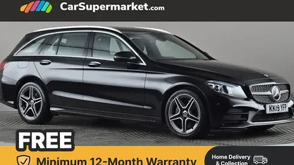 Used Mercedes C300 AMG Line Premium 258 HP (189 kW) 2019 Black Estate