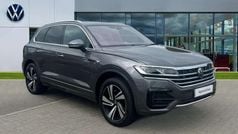 Silicon grey metallic Used 2022 VW Touareg R-line SUV | £37,095 (Fair price)
