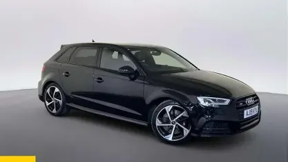 Used Audi S3 Sportback Black Edition 300 HP (220 kW) 2019 Black Hatchback