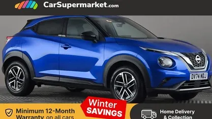 Blue Used 2024 Nissan Juke N-Connecta SUV | £16,197 (Fair price)
