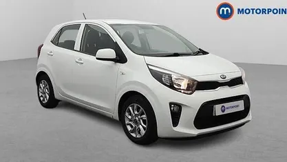 White Used 2018 Kia Picanto Hatchback | £7,299 (Fair price)