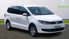 White Used 2019 VW Sharan SE MPV | £17,599 (Fair price)