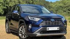 Blue Used 2021 Toyota RAV4 Hybrid SUV | £27,491 (Fair price)