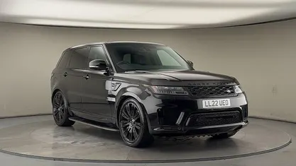 Santorini black Used 2021 Land Rover Range Rover Sport HSE Dynamic SUV | £46,200 (Fair price)