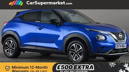 Blue Used 2024 Nissan Juke N-Connecta SUV | £16,197 (Fair price)
