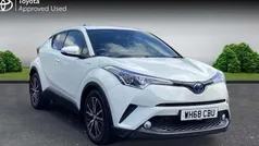 White pearl Used 2017 Toyota C-HR SUV | £16,097 (Fair price)