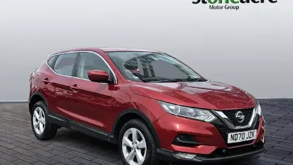 Used Nissan Qashqai Acenta Premium 140 HP (102 kW) 2020 Red SUV