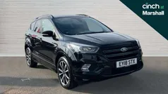 Black Used 2018 Ford Kuga ST-Line SUV | £13,384 (Fair price)