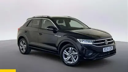 Used VW T-Roc R-line 150 HP (110 kW) 2024 Black SUV