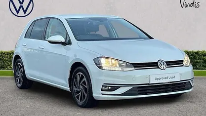 White Used 2019 VW Golf VII Match Hatchback | £14,769 (Fair price)