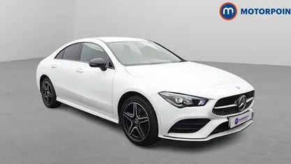 Used Mercedes CLA250e AMG Line Premium 218 HP (160 kW) 2022 White Sedan