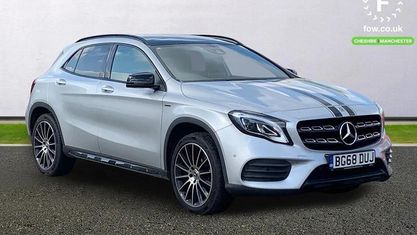 Käytetty Mercedes GLA220 Active 177 HP (130 kW) 2018 Hopea Katumaasturi