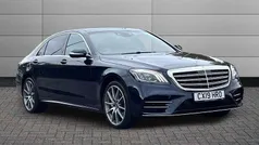 Blue Used 2019 Mercedes S400 AMG Line Premium Sedan | £32,795