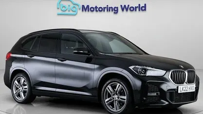 Black Used 2022 BMW X1 M Sport SUV | £21,700 (Fair price)