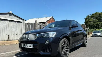 Used BMW X4 M Sport 258 HP (189 kW) 2017 Black SUV