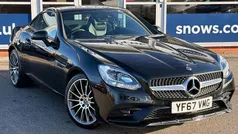 Black Used 2017 Mercedes SLC200 AMG line Cabriolet | £16,995 (Fair price)