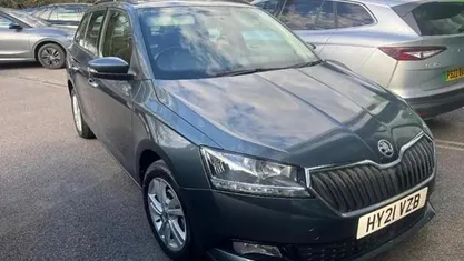 Used Skoda Fabia SE 95 HP (69 kW) 2021 Grey Estate