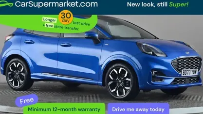 Second-hand Ford Puma ST-Line X 125 CP (91 kW) 2023 Albastru SUV