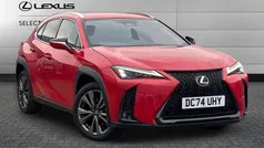Fuji red Used 2024 Lexus UX 300h Sport Design Packet SUV | £30,650 (Fair price)