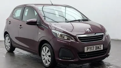 Used Peugeot 108 Active 68 HP (50 kW) 2017 Purple Hatchback