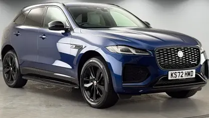 Used Jaguar F-Pace R-Dynamic 204 HP (150 kW) 2022 Bluefire blue SUV