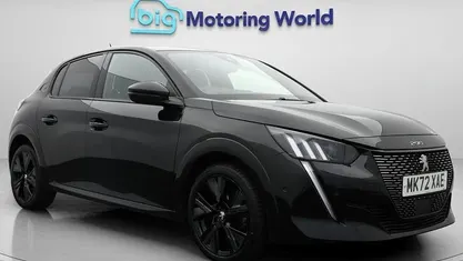 Used Peugeot 208 GT 102 HP (75 kW) 2022 Black Hatchback