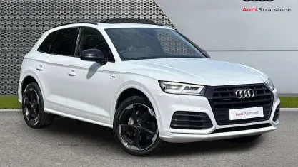 Used Audi Q5 Black Edition 245 HP (180 kW) 2020 White SUV