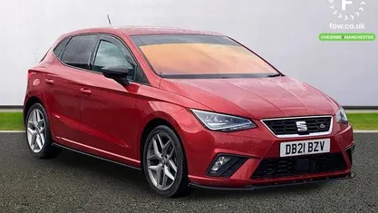 Used Seat Ibiza FR 95 HP (69 kW) 2021 Red Hatchback