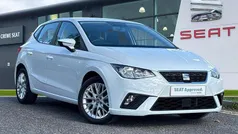 White Used 2018 Seat Ibiza SE Technology Hatchback | £8,490 (Fair price)