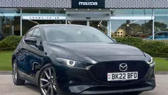 Jet black Used 2022 Mazda 3 Inclusive Hatchback | £16,110 (Fair price)