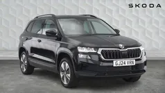 Black magic pearl effect Used 2024 Skoda Karoq SE Drive SUV | £24,000 (Fair price)