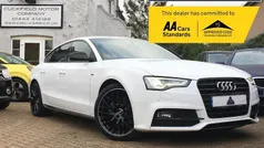 White Used 2014 Audi A5 Sportback Black Edition Hatchback | £8,990 (Fair price)