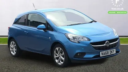 Used Vauxhall Corsa 75 HP (55 kW) 2018 Blue Hatchback