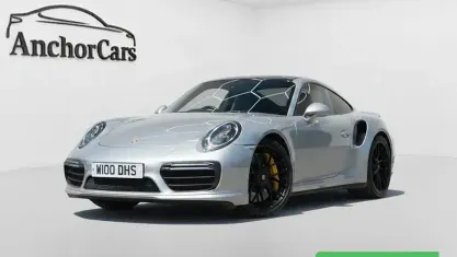 Used Porsche 911 Turbo 581 HP (427 kW) 2017 Silver Coupe