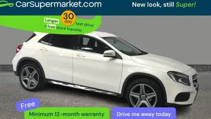 Używany Mercedes GLA200 AMG line 136 KM (100 kW) 2017 Biały SUV