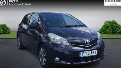 Used Toyota Yaris SR 101 HP (74 kW) 2013 Blue Hatchback