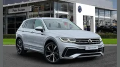Reflex silver Used 2022 VW Tiguan R-line SUV | £26,996 (Fair price)