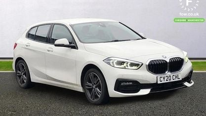 Używany BMW 118 Comfort Edition 140 KM (102 kW) 2020 Biały Hatchback