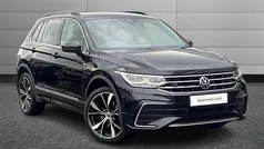 Black Used 2021 VW Tiguan R-line SUV | £22,291 (Fair price)