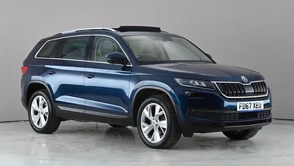 Used Skoda Kodiaq 186 HP (136 kW) 2017 Blue SUV